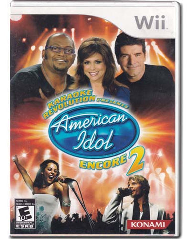 Karaoke Revolution Presents American Idol Encore 2 Nintendo Wii Video Game