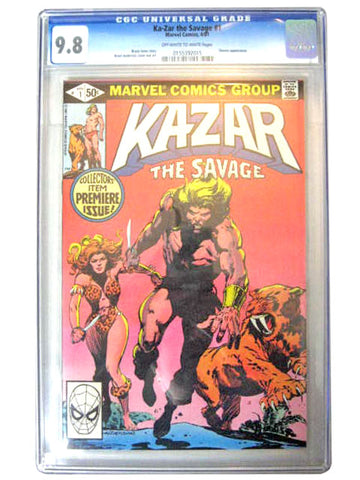 Kazar The Savage Issue 1 Graded Comic Book