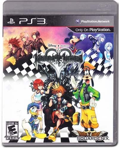 Kingdom Hearts HD 1.5 Remix Playstation 3 PS3 Video Game