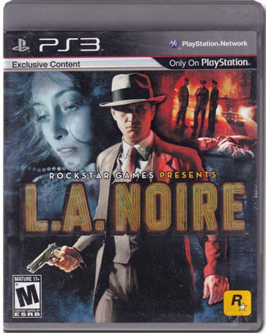 L.A. Noire Playstation 3 PS3 Video Game