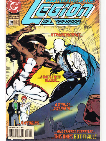 Legion Of Super-Heroes Issue 50 Vol 4 DC Comics Back Issues