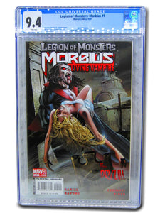 Legion Of Monsters Morbius Issue 1 Marvel Comics Graded Comic Book