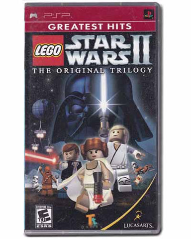 Lego Star Wars 2 The Original Trilogy Greatest Hits Ed PSP Playstation Portable Video Game 023272329396