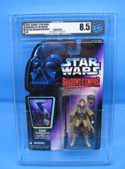 Leia In Boushh Disguise Star Wars Shadow Of The Empire Graded Carded Action Figure