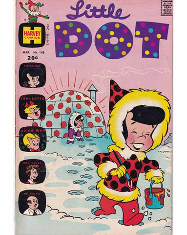 Little Dot Issue 148 Harvey Comics Back Issues