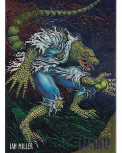 Lizard Limited Edition Card 5 Of 9 Ultra Spider-Man Golden Web Marvel 1995 Fleer Trading Card TCG