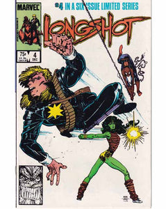 Longshot Issue 4 Of 6 Marvel Comics Back Issues