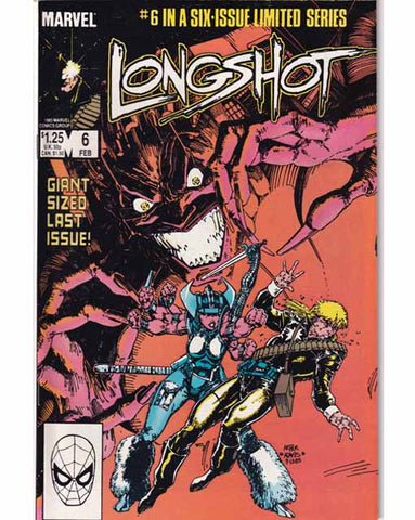 Longshot Issue 6 Of 6 Marvel Comics Back Issues