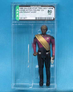 Lt. Worf Star Trek The Next Generation Galoob Loose Graded Action Figure
