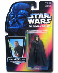 Luke Jedi Knight On A Red Card Star Wars Power Of The Force POTF Action Figure 076281695969