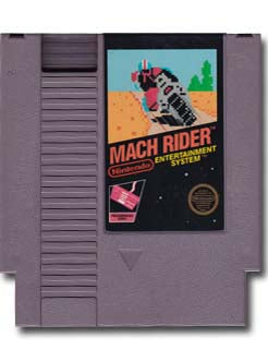 Mach Rider Nintendo Entertainment System NES Video Game Cartridge
