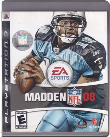 Madden NFL 08 Playstation 3 PS3 Video Game