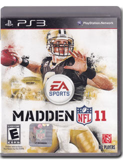 Madden NFL 11 Playstation 3 PS3 Video Game 014633193565