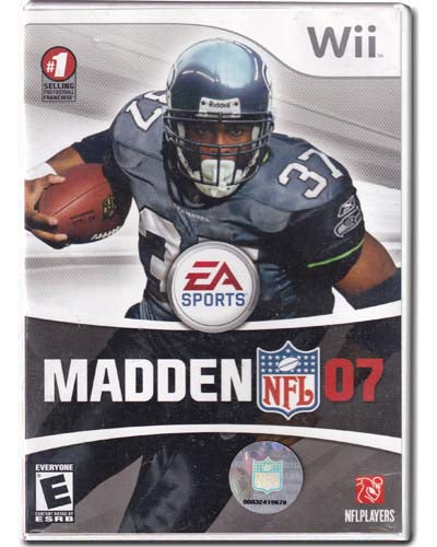 Madden NFL 07 Nintendo Wii Video Game 014633152784