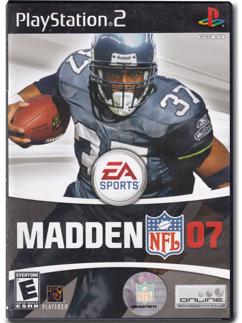 Madden NFL 07 PlayStation 2 PS2 Video Game