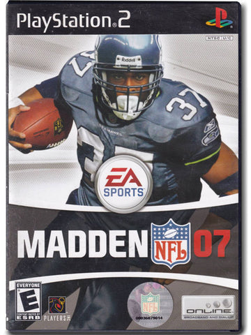 Madden NFL 07 PlayStation 2 PS2 Video Game