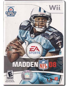 Madden NFL 08 Nintendo Wii Video Game