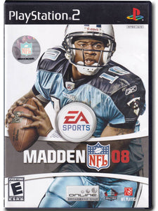 Madden NFL 08 PlayStation 2 PS2 Video Game 014633154023