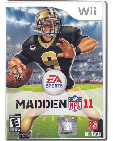 Madden NFL 11 Nintendo Wii Video Game
