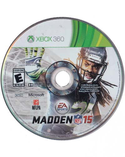 Madden NFL 15 Loose Xbox 360 Video Game