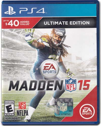 Madden NFL 15 Ultimate Edition Playstation 4 PS4 Video Game
