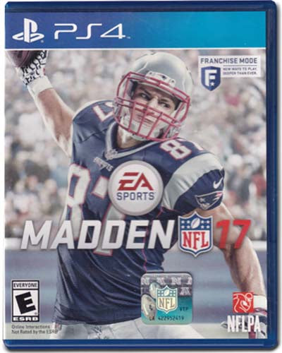 Madden NFL 17 Playstation 4 PS4 Video Game