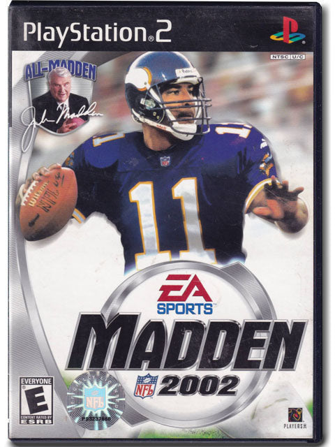 Madden NFL 2002 PlayStation 2 PS2 Video Game