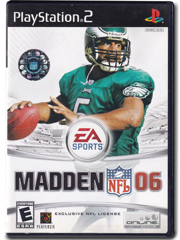 Madden NFL 06 PS2 PlayStation 2 Video Game