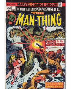 The Man-Thing Issue 11 Vol 1 Marvel Comics