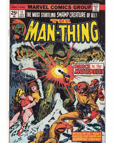 The Man-Thing Issue 11 Vol 1 Marvel Comics
