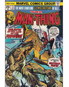 The Man-Thing Issue 13 Vol 1 Marvel Comics