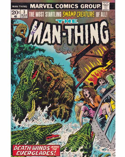 The Man-Thing Issue 3 Marvel Comics