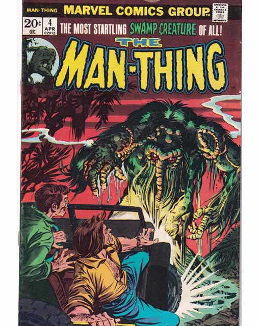 The Man-Thing Issue 4 Vol 1 Marvel Comics