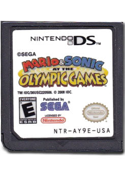 Mario And Sonic At The Olympic Games Loose Nintendo DS Video Game