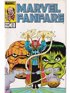 Marvel Fanfare Issue 21 Marvel Comics Back Issues