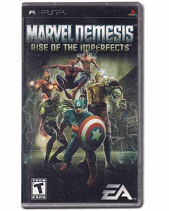Marvel Nemesis Rise Of The Imperfects PSP Playstation Portable Video Game 014633151008