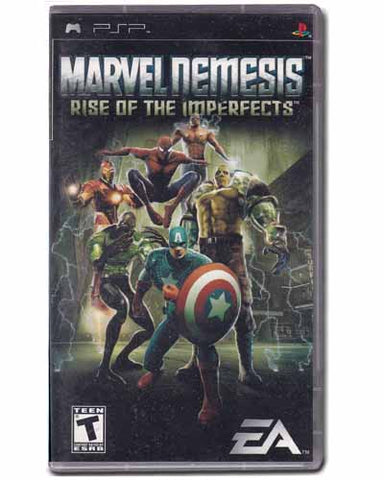 Marvel Nemesis Rise Of The Imperfects PSP Playstation Portable Video Game 014633151008