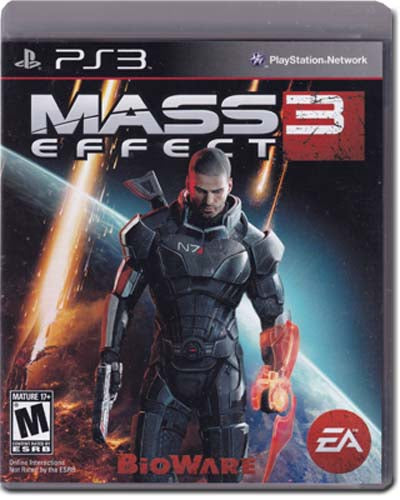 Mass Effect 3 Playstation 3 PS3 Video Game