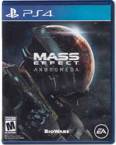 Mass Effect Andromeda Playstation 4 PS4 Video Game 014633368895