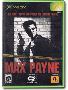 Max Payne XBOX Video Game 710425290923