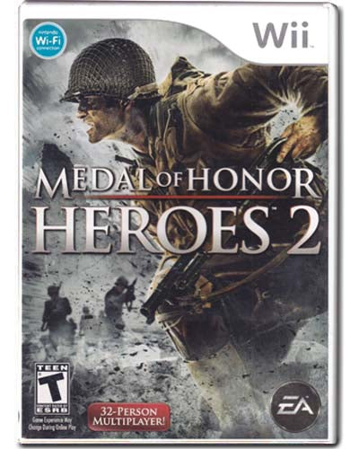 Medal Of honor Heroes 2 Nintendo Wii Video Game