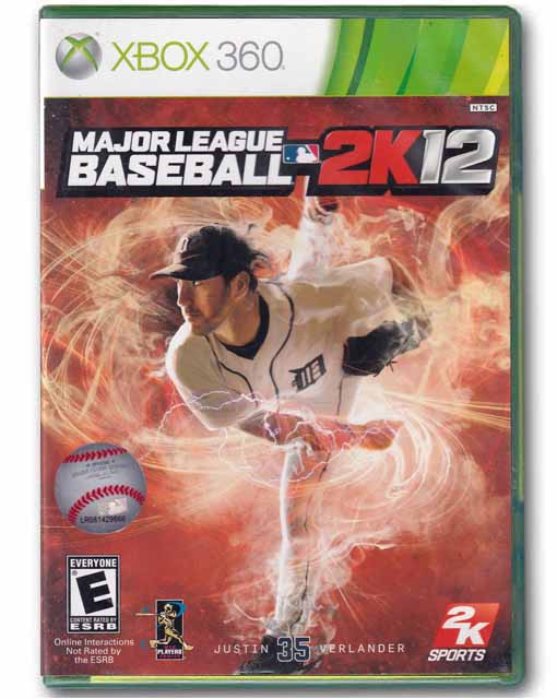 Major League Baseball 2K 12 Xbox 360 Video Game 710425491146
