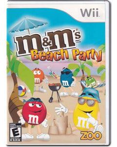 M&M's Beach Party Wii Video Game