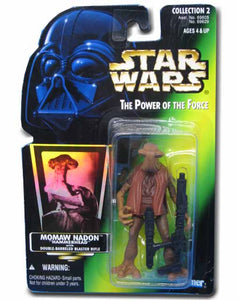 Momaw Nadon Hammerhead On A Green Card Star Wars Power Of The Force POTF Action Figure 076281696294