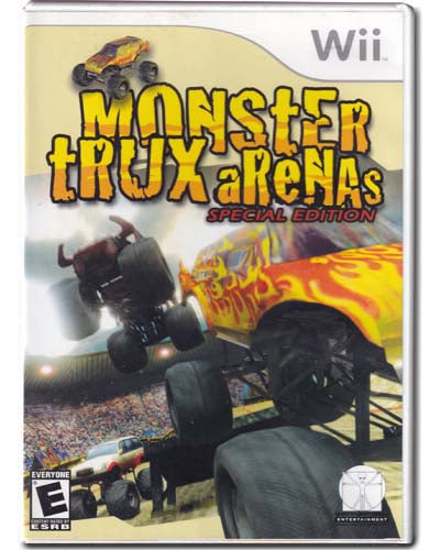 Monster Trux Arena Special Edition Nintendo Wii Video Game