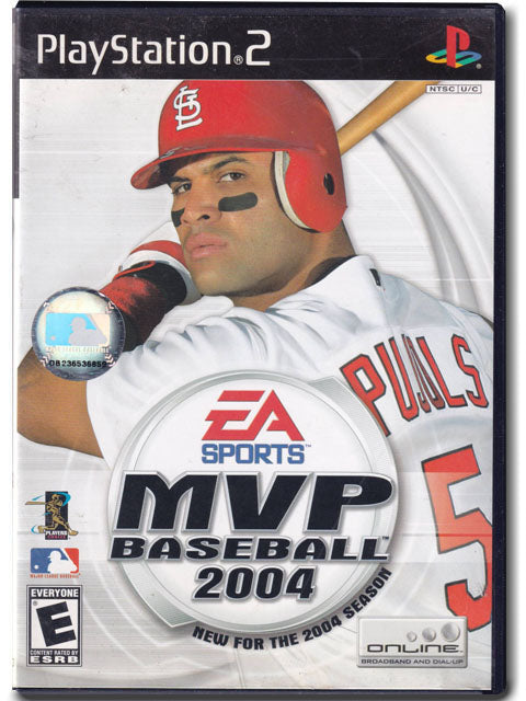 MVP Baseball 2004 PlayStation 2 PS2 Video Game