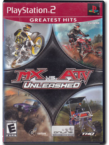 MX Vs. ATV Unleashed Greatest Hits PlayStation 2 PS2 Video Game