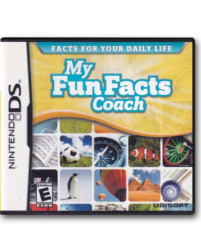 My Fun Facts Coach Nintendo DS Video Game 008888164654