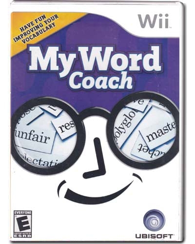 My Word Coach Nintendo Wii Video Game