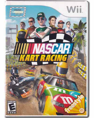 Nascar Kart Racing Nintendo Wii Video Game 014633191813